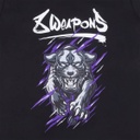 8Weapons T-Shirt Panther Kids, Schwarz-Violett 4