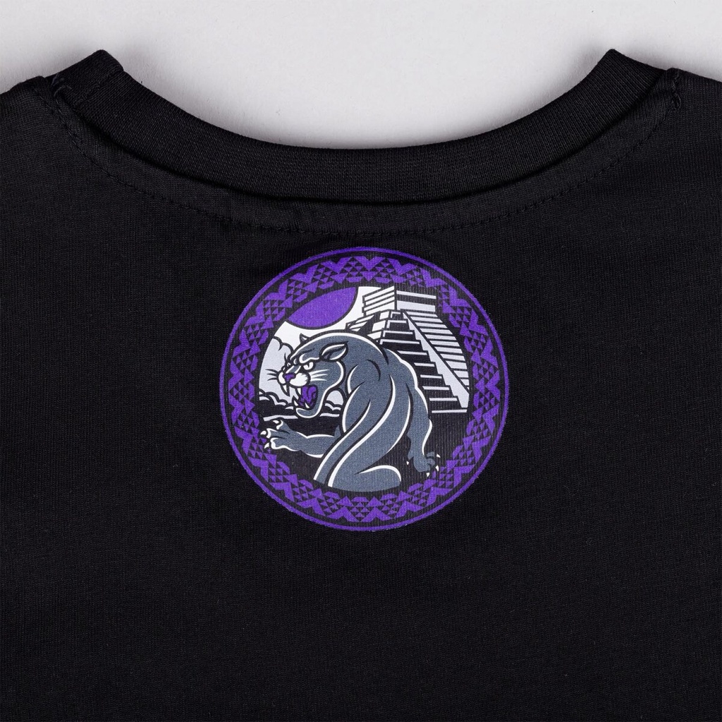 8Weapons T-Shirt Panther Kids, Schwarz-Violett 5