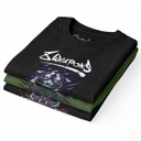 8Weapons T-Shirt Panther Kids, Schwarz-Violett 8