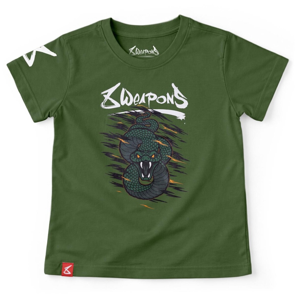8Weapons T-Shirt Viper Kids, Grün 3