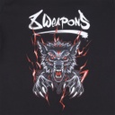 8Weapons T-Shirt Wolf Kids, Schwarz-Rot 4