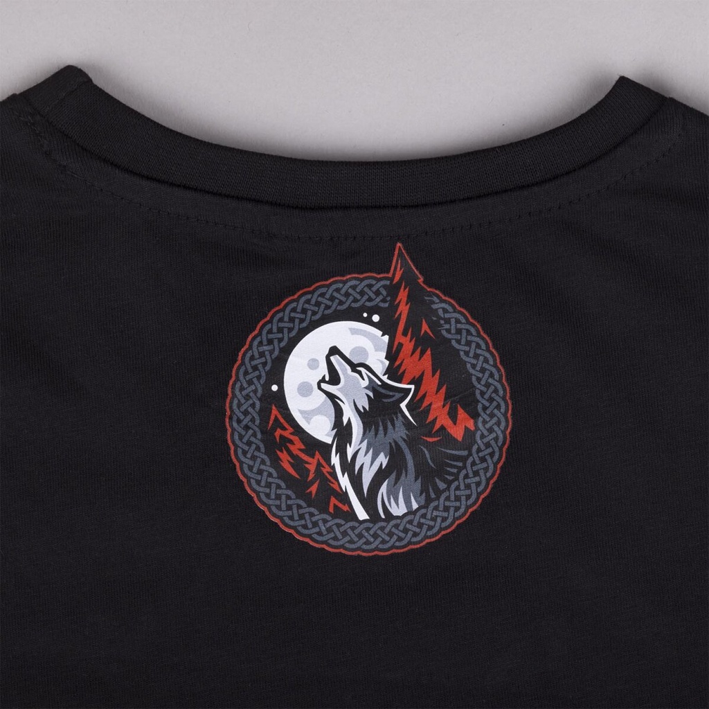 8Weapons T-Shirt Wolf Kids, Schwarz-Rot 5