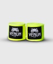 Venum Boxbandagen 2,5m Halbelastisch, Neongelb 2