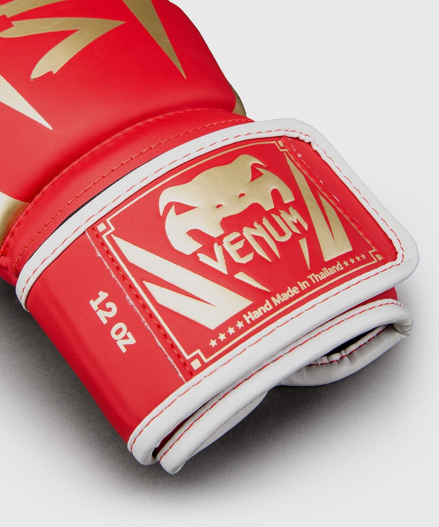 Venum Boxhandschuhe Elite, Rot-Gold 3