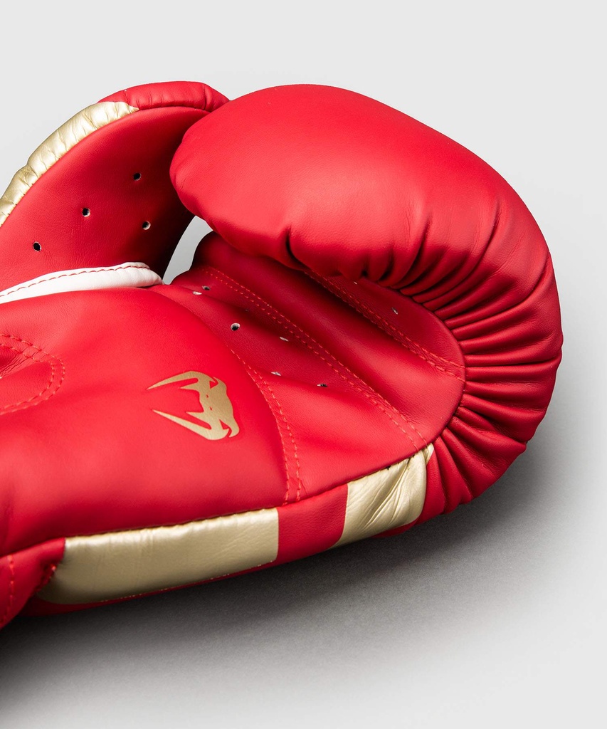 Venum Boxhandschuhe Elite, Rot-Gold 4