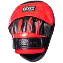 Cleto Reyes Boxpratzen mit Klettverschluss, Schwarz-Rot 2