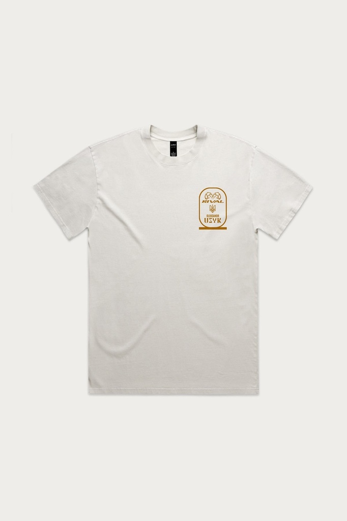 Rival T-Shirt Fighter X Usyk World Chamipon, Weiß 4