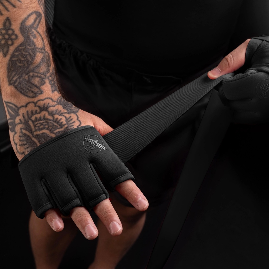 Hayabusa Knöchelschutz Fast Wraps, Schwarz 3
