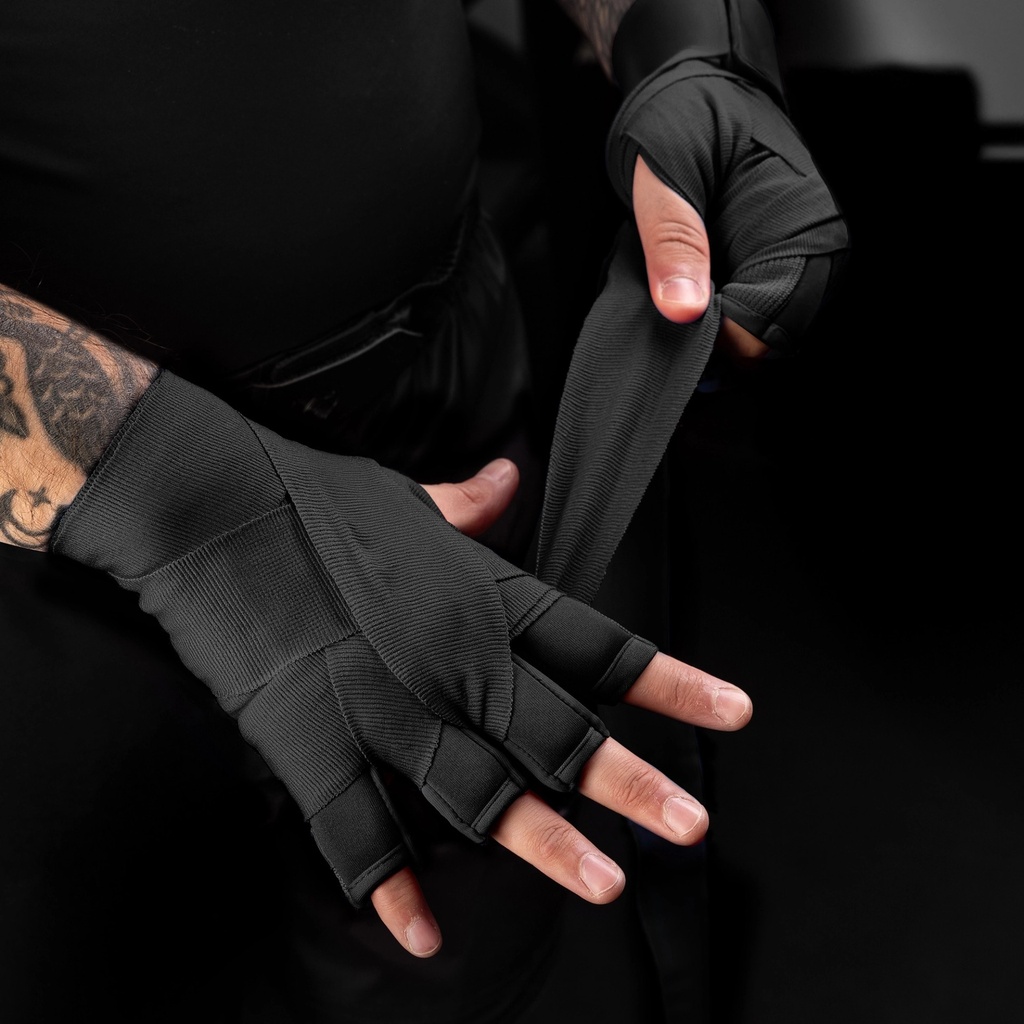 Hayabusa Knöchelschutz Fast Wraps, Schwarz 5