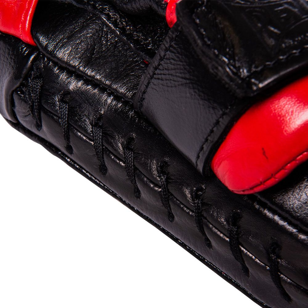 Cleto Reyes Boxpratzen mit Klettverschluss, Schwarz-Rot 6