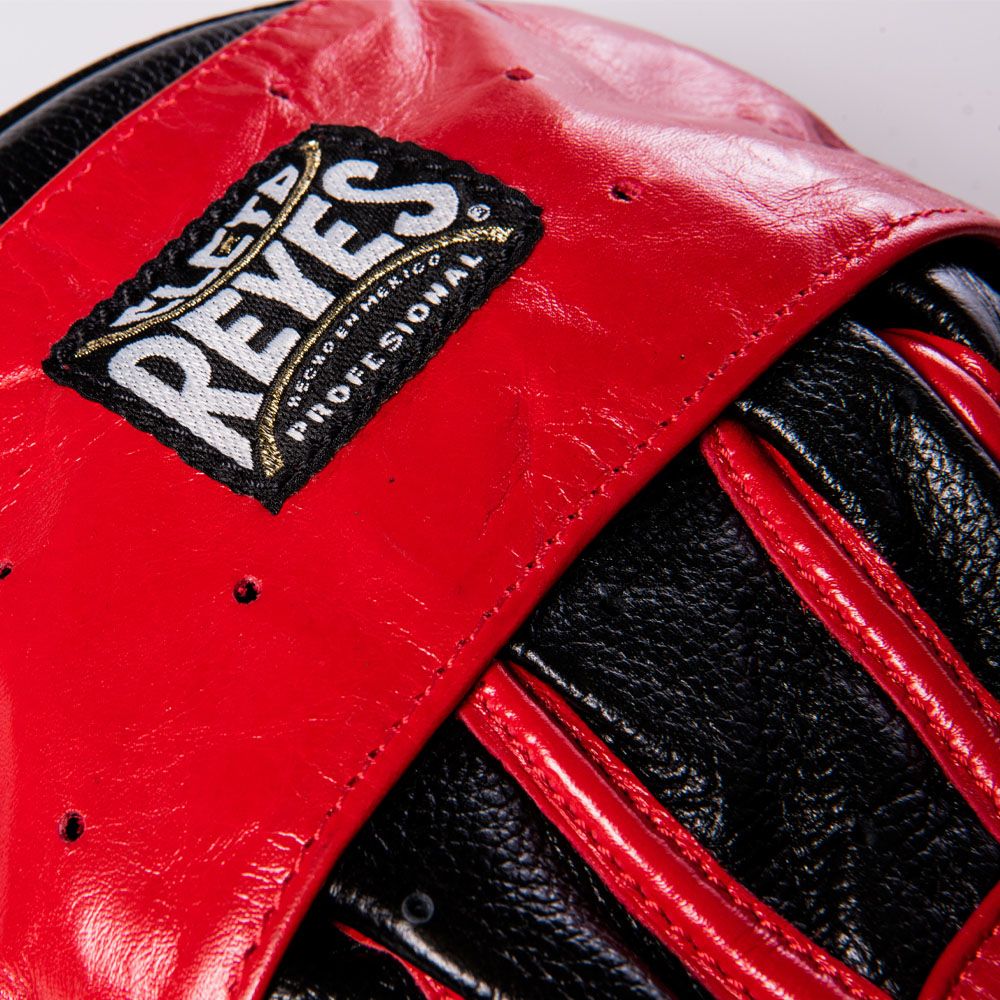 Cleto Reyes Boxpratzen mit Klettverschluss, Schwarz-Rot 7