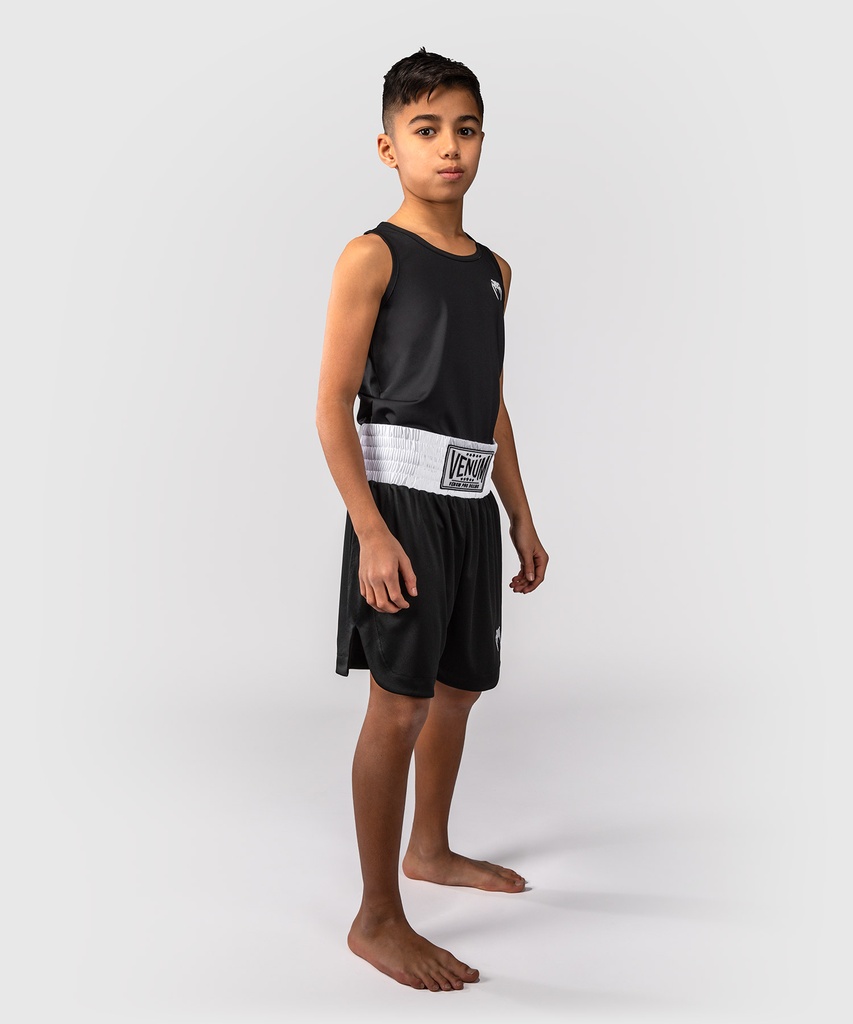 Venum Boxhose Classic Kids, Schwarz-Weiss 6