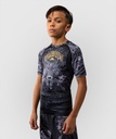 Venum Rash Guard Wolf Atak Kids, Schwarz-Grau 3