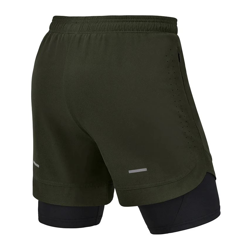 RDX Fight Shorts T16 2-in-1, Grün