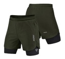 RDX Fight Shorts T16 2-in-1, Grün 3