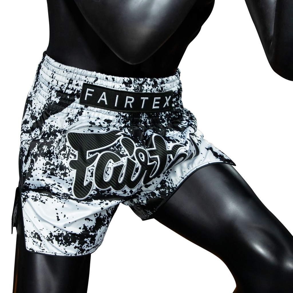 Fairtex Muay Thai Shorts BS1948, Weiß 4