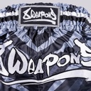8Weapons Muay Thai Shorts 8 Ways Yant, Schwarz 3