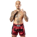 8Weapons Muay Thai Shorts Carbon Red Dawn 6