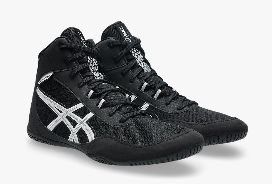 asics Ringerschuhe Matcontrol 4, Schwarz-Weiß 2