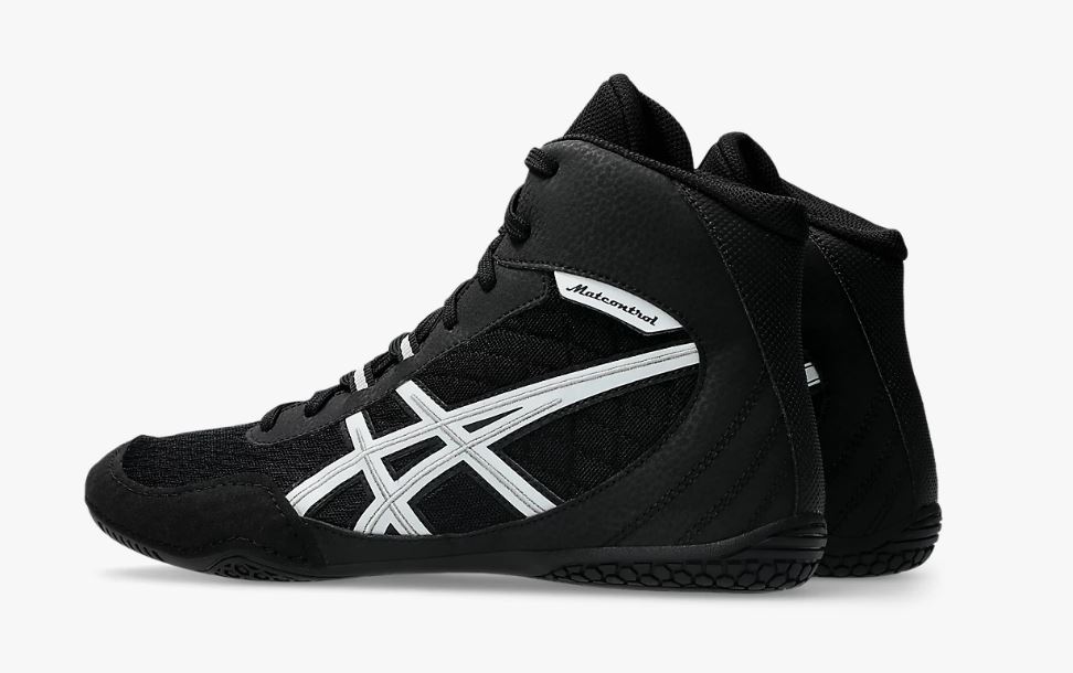 asics Ringerschuhe Matcontrol 4, Schwarz-Weiß 3