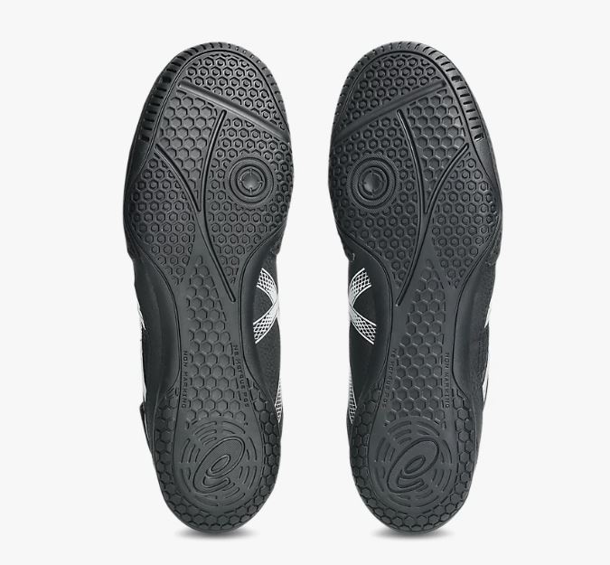 asics Ringerschuhe Matcontrol 4, Schwarz-Weiß 7