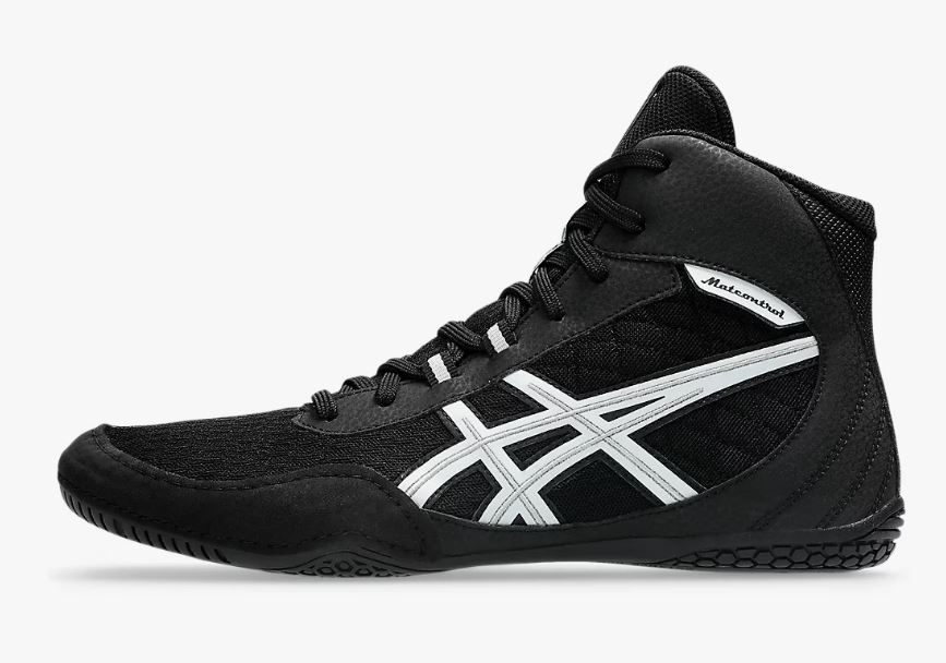 asics Ringerschuhe Matcontrol 4, Schwarz-Weiß 8