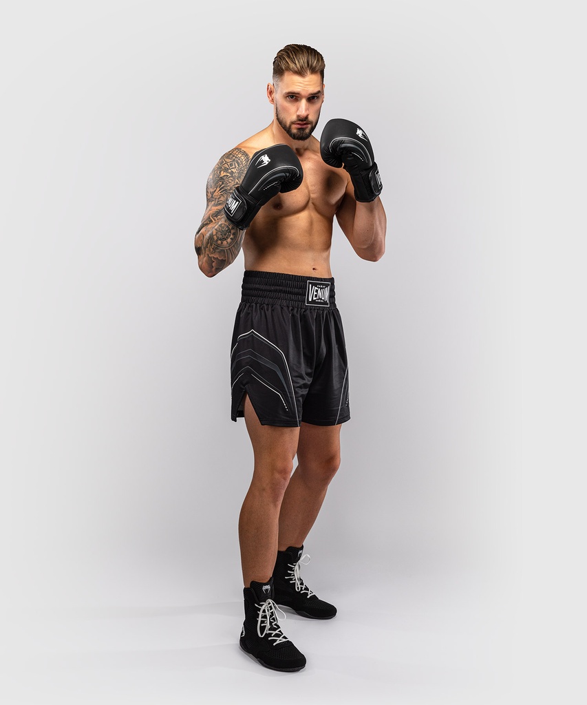 Venum Boxhose Streamline, Schwarz-Weiss 4