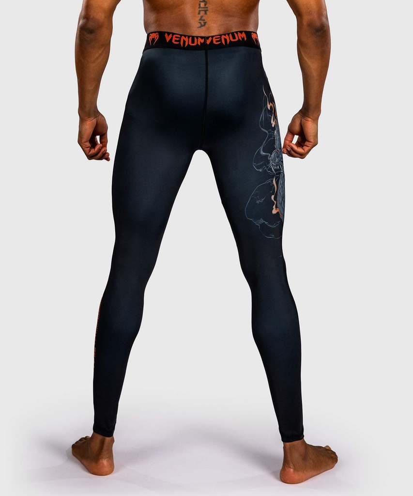 Venum Compression Pants Thunder Dragon, Schwarz-Kupfer 5