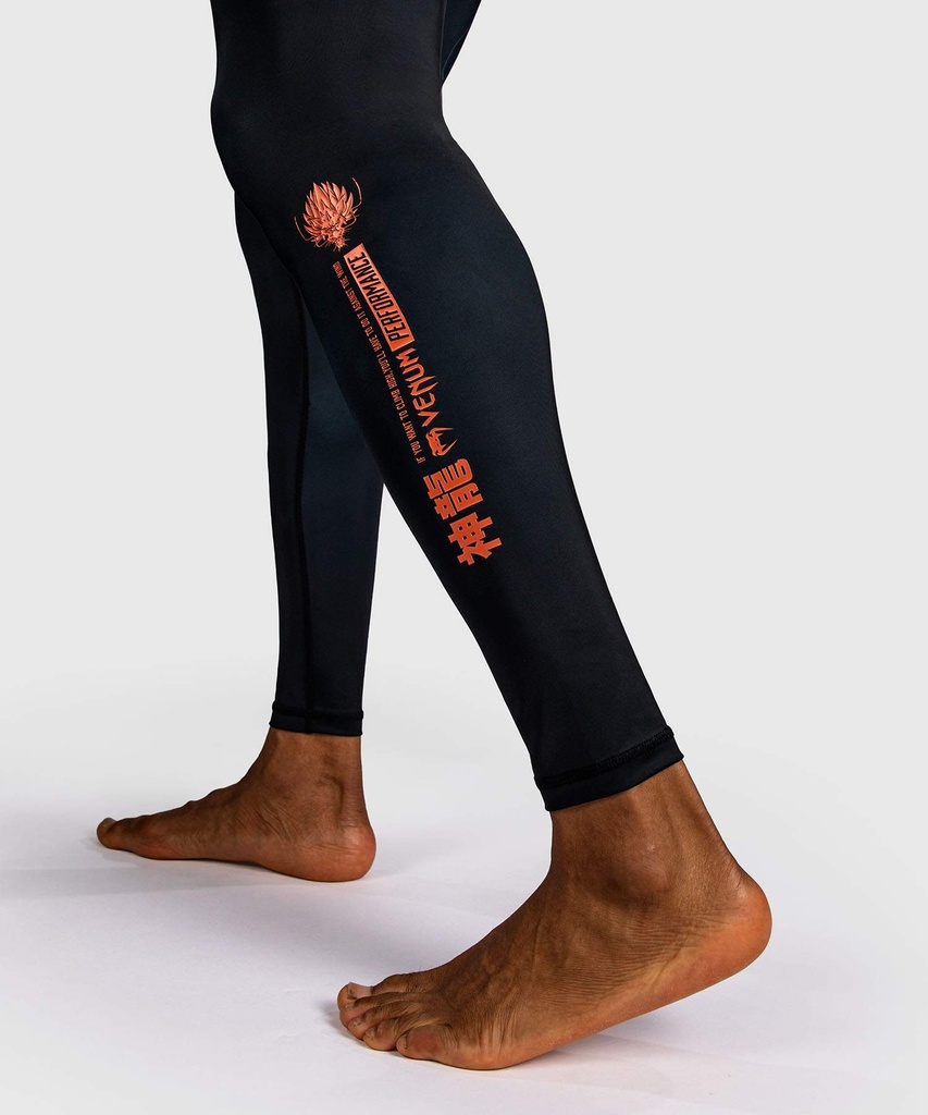 Venum Compression Pants Thunder Dragon, Schwarz-Kupfer 8
