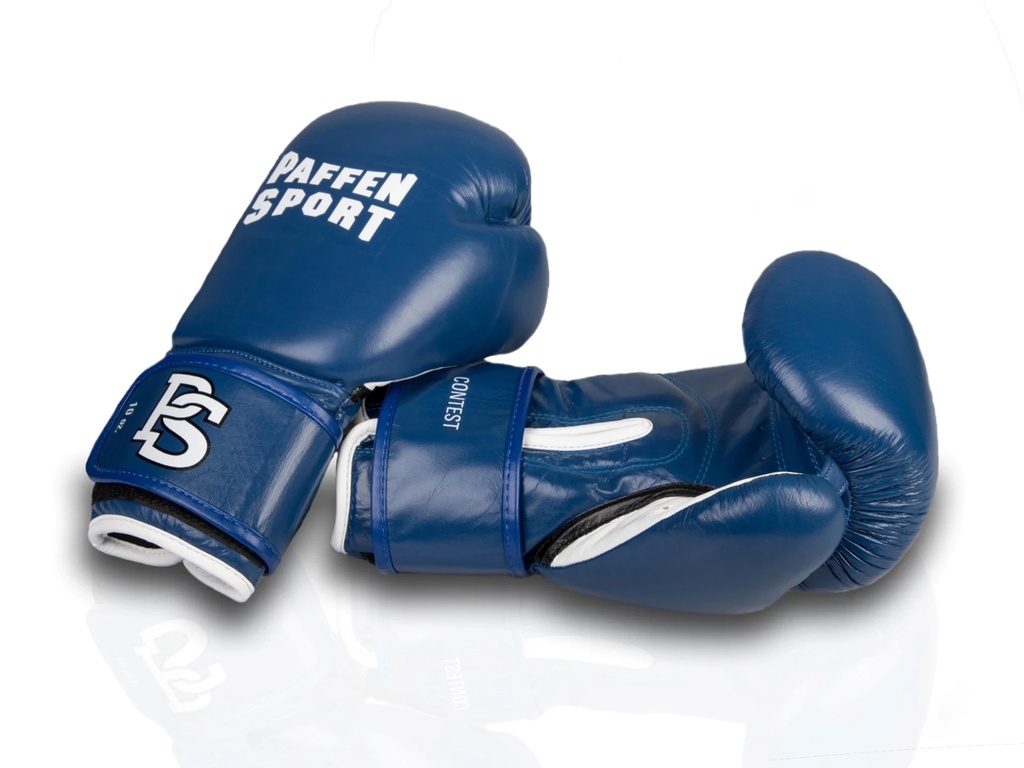 Paffen Sport Boxhandschuhe Contest, Blau 3