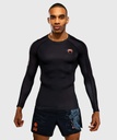 Venum Rash Guard Thunder Dragon, Schwarz-Kupfer 2