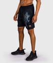 Venum Training Shorts Thunder Dragon, Schwarz-Kupfer 2