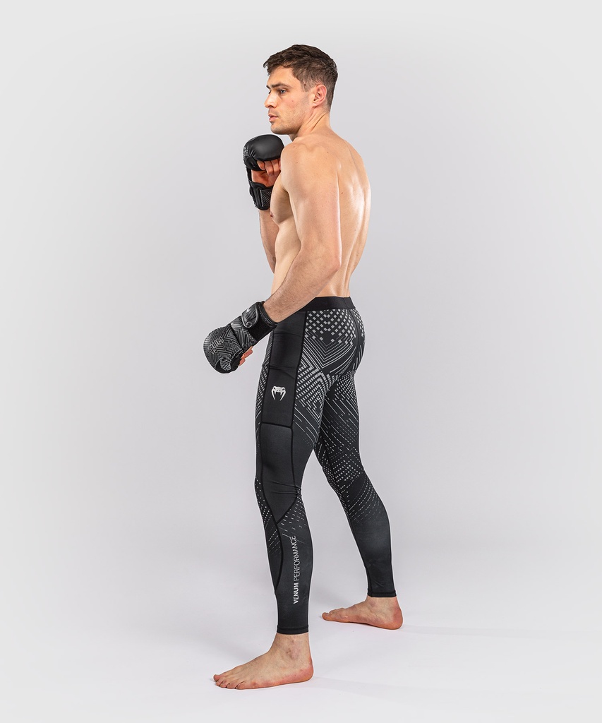 Venum Compression Pants Midnight Fury, Schwarz-Silber 3