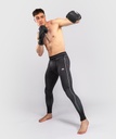 Venum Compression Pants Stealth, Schwarz-Weiss 3