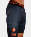 Venum Compression Shorts Thunder Dragon, Schwarz-Kupfer 7