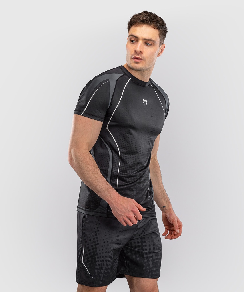 Venum Dry-Tech T-Shirt Stealth, Schwarz-Weiss 3
