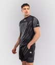 Venum Dry-Tech T-Shirt Midnight Fury, Schwarz-Silber 2