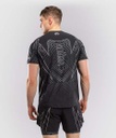 Venum Dry-Tech T-Shirt Midnight Fury, Schwarz-Silber 4