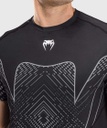 Venum Dry-Tech T-Shirt Midnight Fury, Schwarz-Silber 5