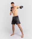 Venum Fight Shorts Midnight Fury, Schwarz-Silber 2
