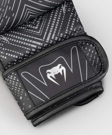 Venum MMA Sparring Handschuhe Midnight Fury, Schwarz-Silber 3