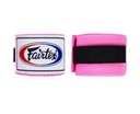Fairtex Boxbandagen 4,5m Halbelastisch, Pink 4