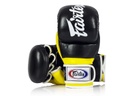 Fairtex MMA Sparring Handschuhe Super Sparring FGV18, Schwarz-Gelb 4