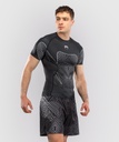 Venum Rash Guard Midnight Fury, Schwarz-Silber 2