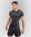 Venum Rash Guard Stealth, Schwarz-Weiss 3