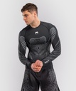 Venum Rash Guard Midnight Fury, Schwarz-Silber 4