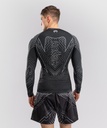 Venum Rash Guard Midnight Fury, Schwarz-Silber 5