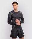 Venum Rash Guard Stealth, Schwarz-Weiss 2