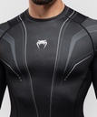 Venum Rash Guard Streamline, Schwarz-Weiss 6