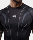 Venum Rash Guard Streamline, Schwarz-Weiss 7